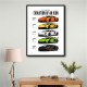 Lamborghini Aventador Evolution Cars Wall Art