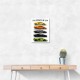 Lamborghini Evolution Lineup Modern Wall Art