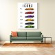 Lamborghini Icons Classic Sports Cars Wall Art
