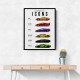 Lamborghini Icons Classic Sports Cars Wall Art