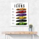 Lamborghini Icons Sports Cars Wall Art 2