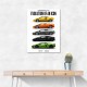 Lamborghini V12 Evolution Classic Modern Art Print