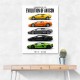 Lamborghini V12 Evolution Classic Modern Art Print