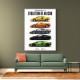 Lamborghini V12 Evolution Classic Modern Art Print