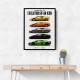Lamborghini V12 Evolution Classic Modern Art Print