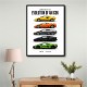 Lamborghini V12 Evolution Classic Modern Art Print