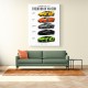 Lamborghini V12 Evolution Supercars Wall Art