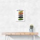 Lamborghini V12 Evolution Supercars Wall Art