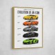 Lamborghini V12 Evolution Supercars Wall Art