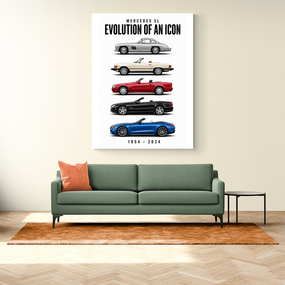 Mercedes SL Evolution Open Top Luxury Through Time