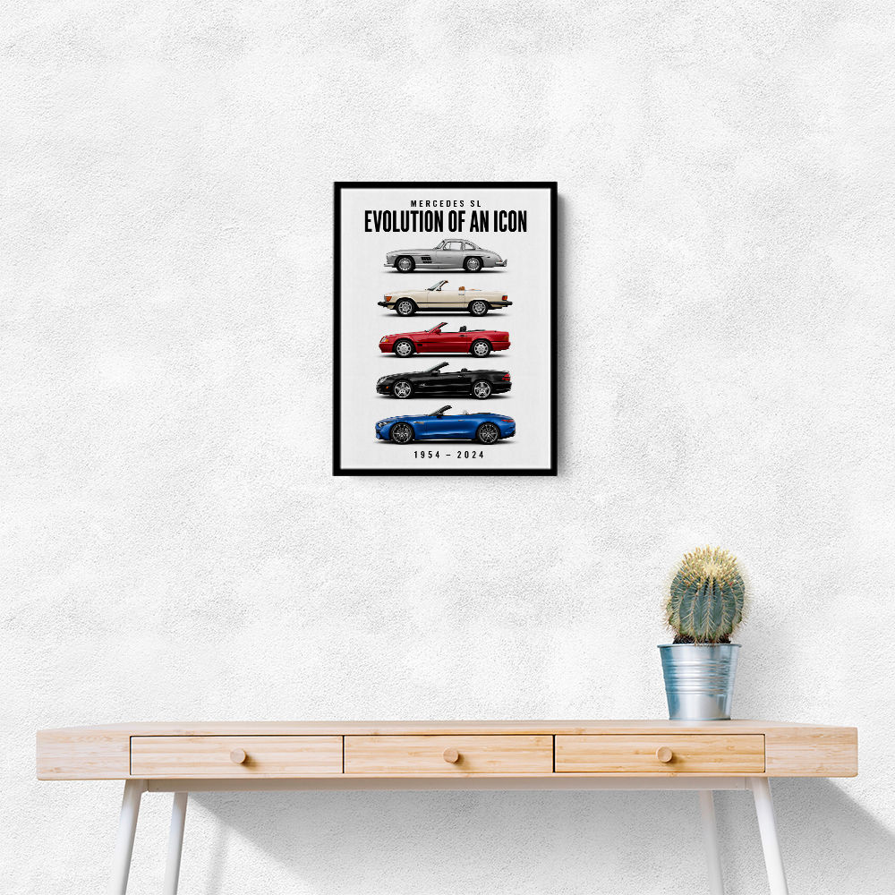 Mercedes SL Evolution Open Top Luxury Through Time
