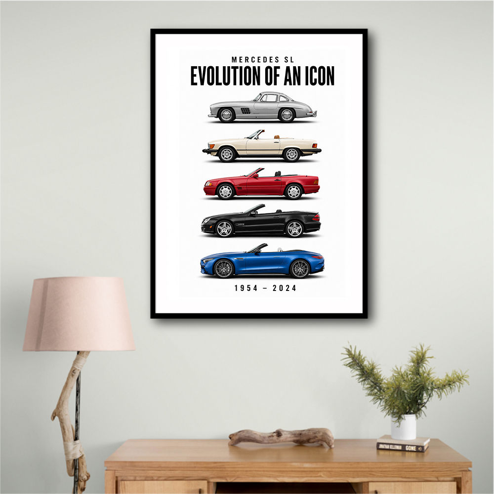 Mercedes SL Evolution Open Top Luxury Through Time
