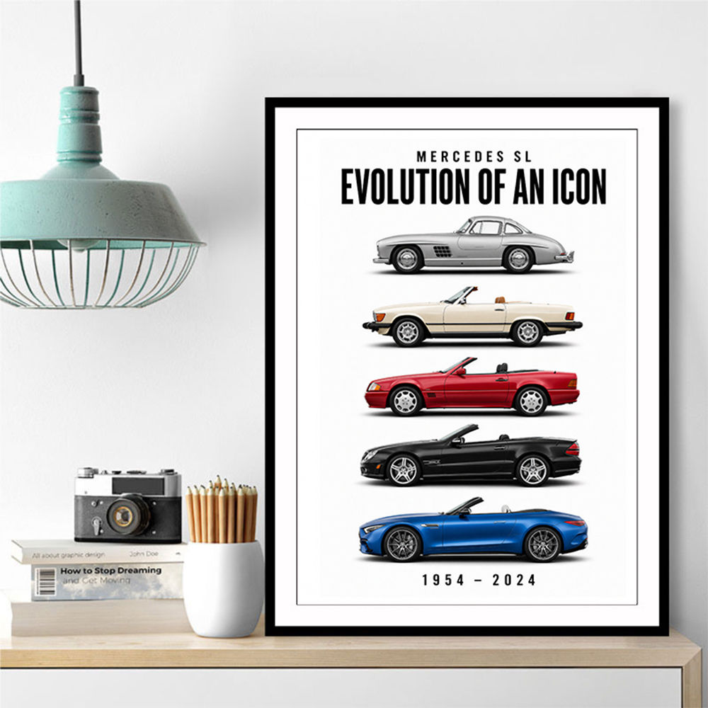 Mercedes SL Evolution Open Top Luxury Through Time