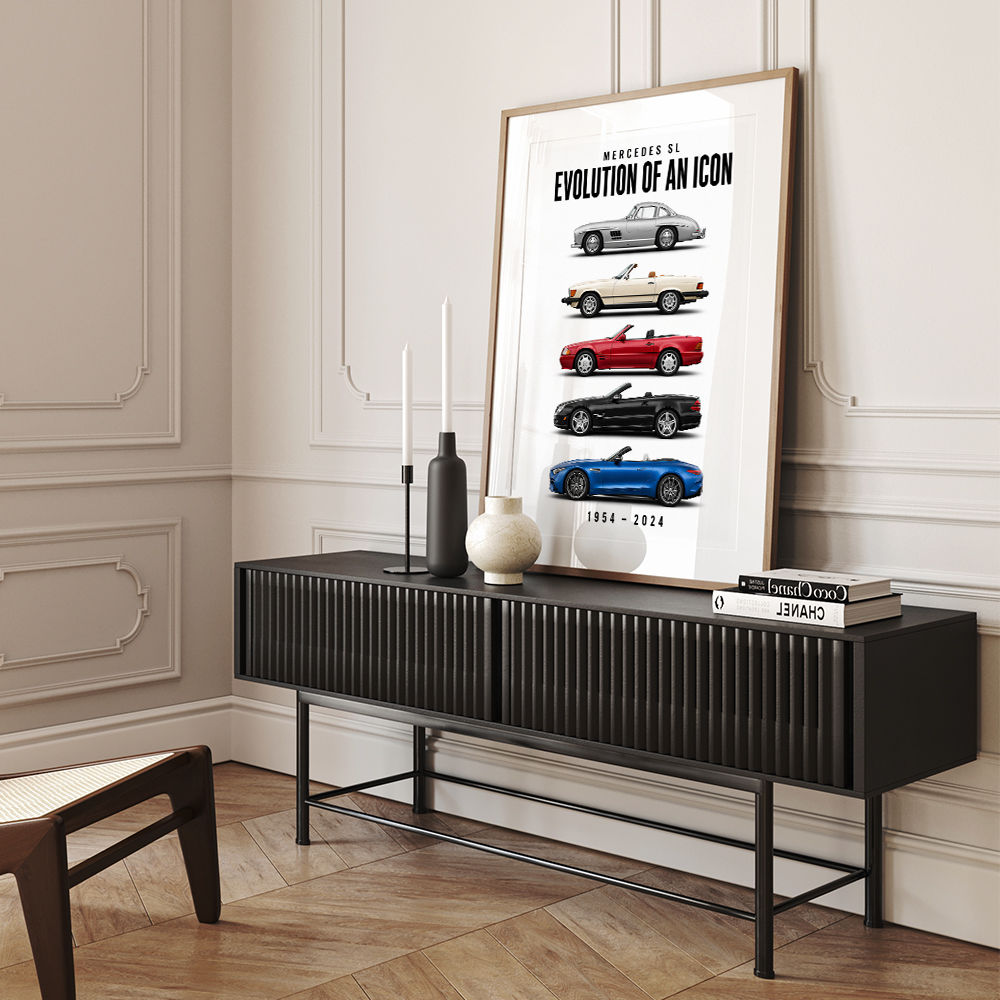 Mercedes SL Evolution Open Top Luxury Through Time