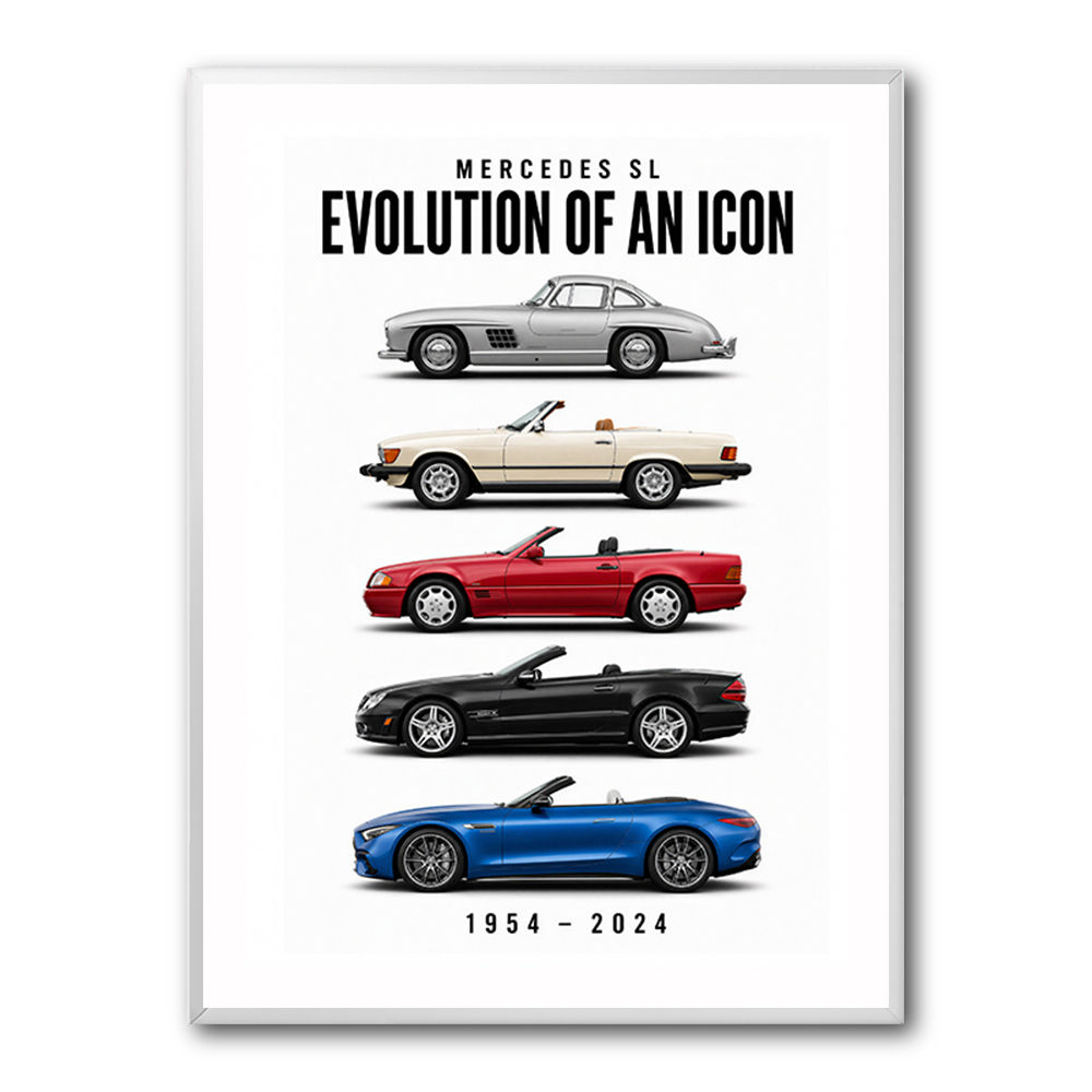 Mercedes SL Evolution Open Top Luxury Through Time