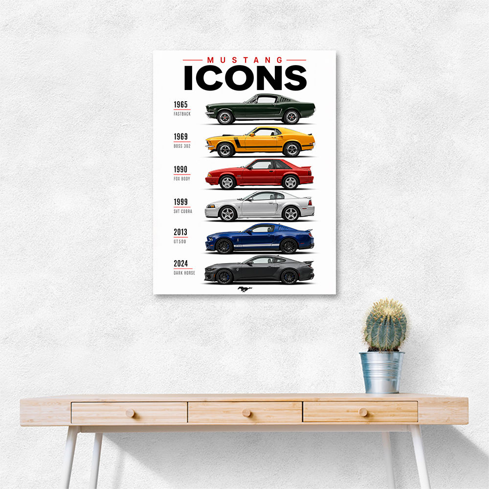 Mustang Icons Midnight Edition Performance Series