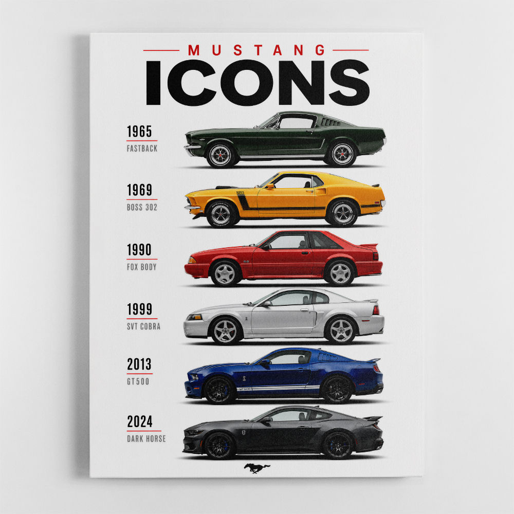Mustang Icons Midnight Edition Performance Series