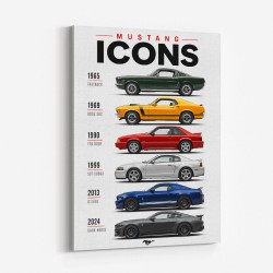 Mustang Icons Midnight Edition Performance Series