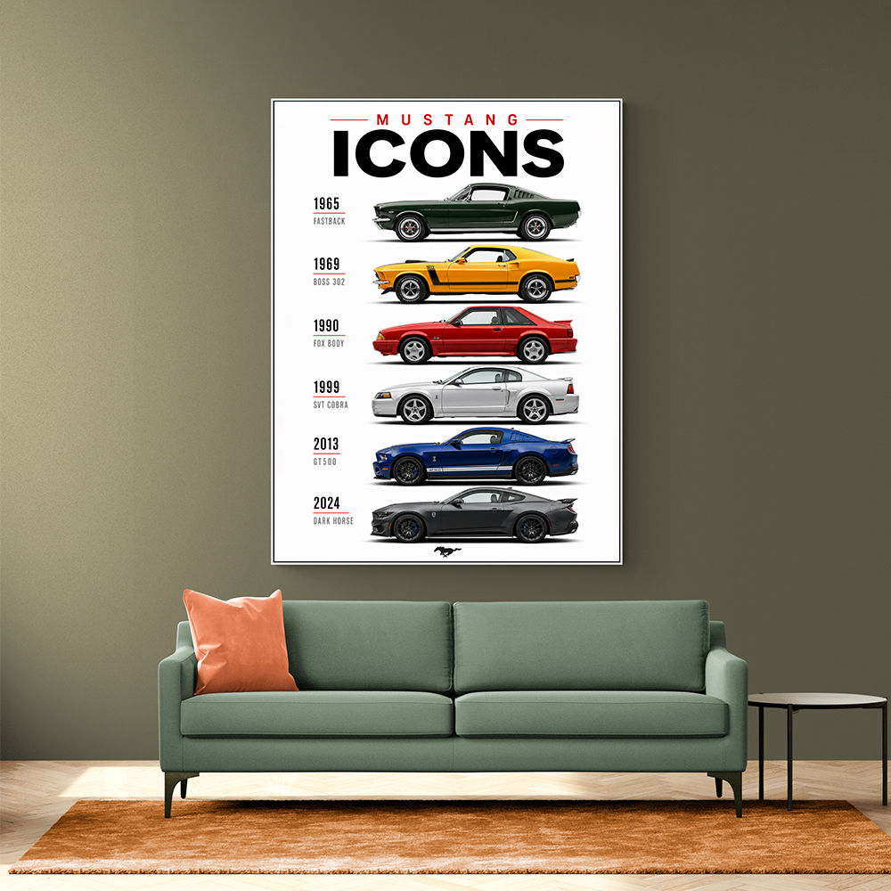 Mustang Icons Midnight Edition Performance Series