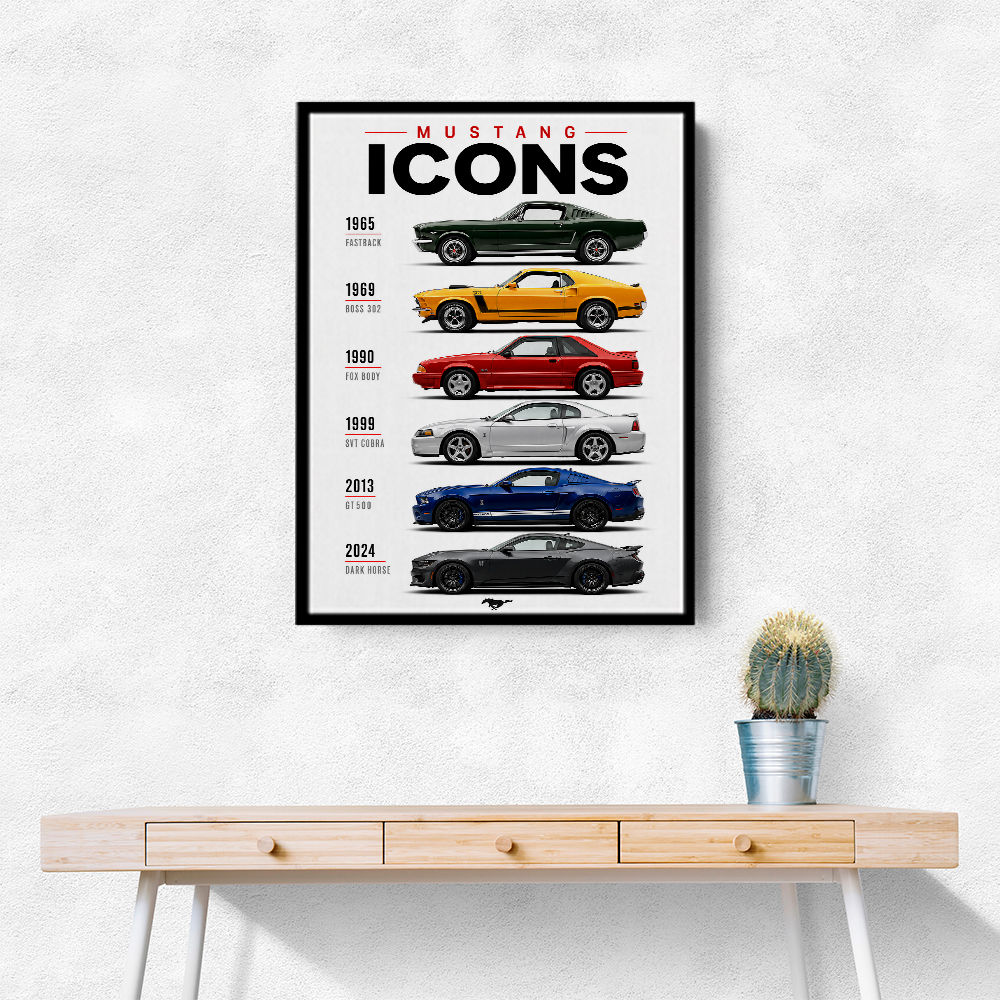 Mustang Icons Midnight Edition Performance Series