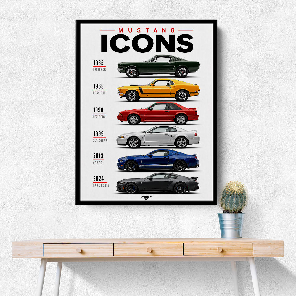 Mustang Icons Midnight Edition Performance Series