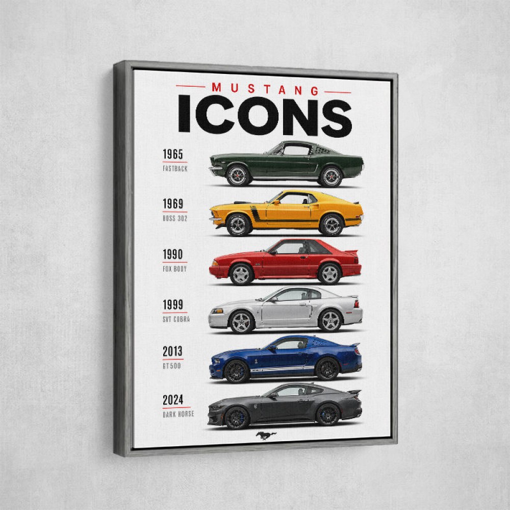 Mustang Icons Midnight Edition Performance Series