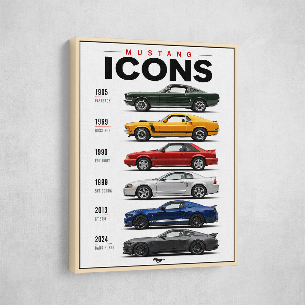 Mustang Icons Midnight Edition Performance Series