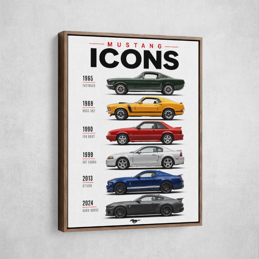 Mustang Icons Midnight Edition Performance Series