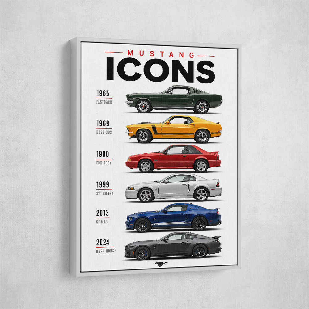 Mustang Icons Midnight Edition Performance Series