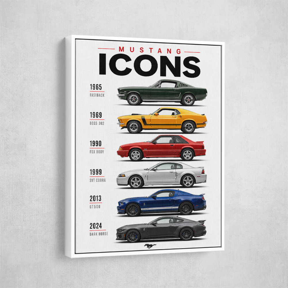Mustang Icons Midnight Edition Performance Series