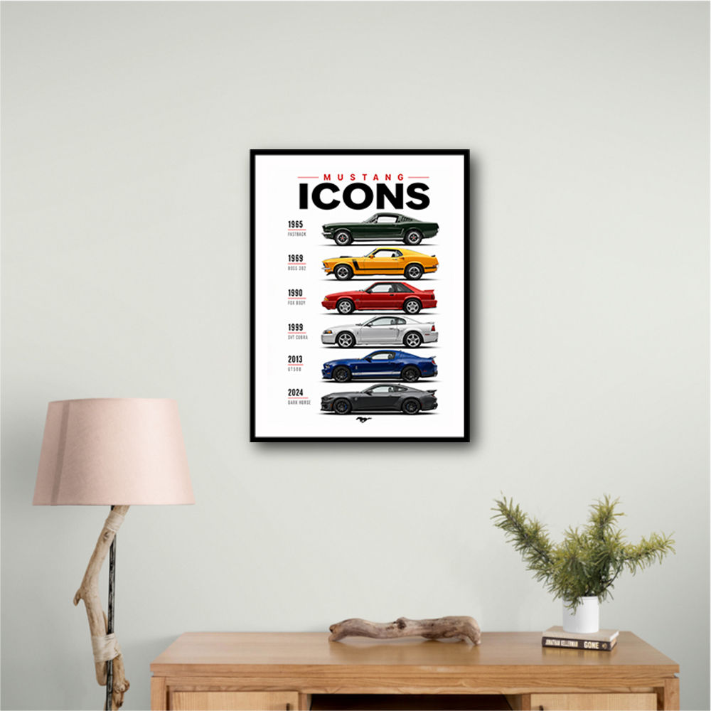 Mustang Icons Midnight Edition Performance Series
