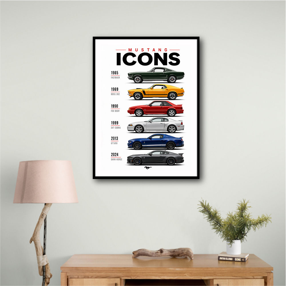 Mustang Icons Midnight Edition Performance Series