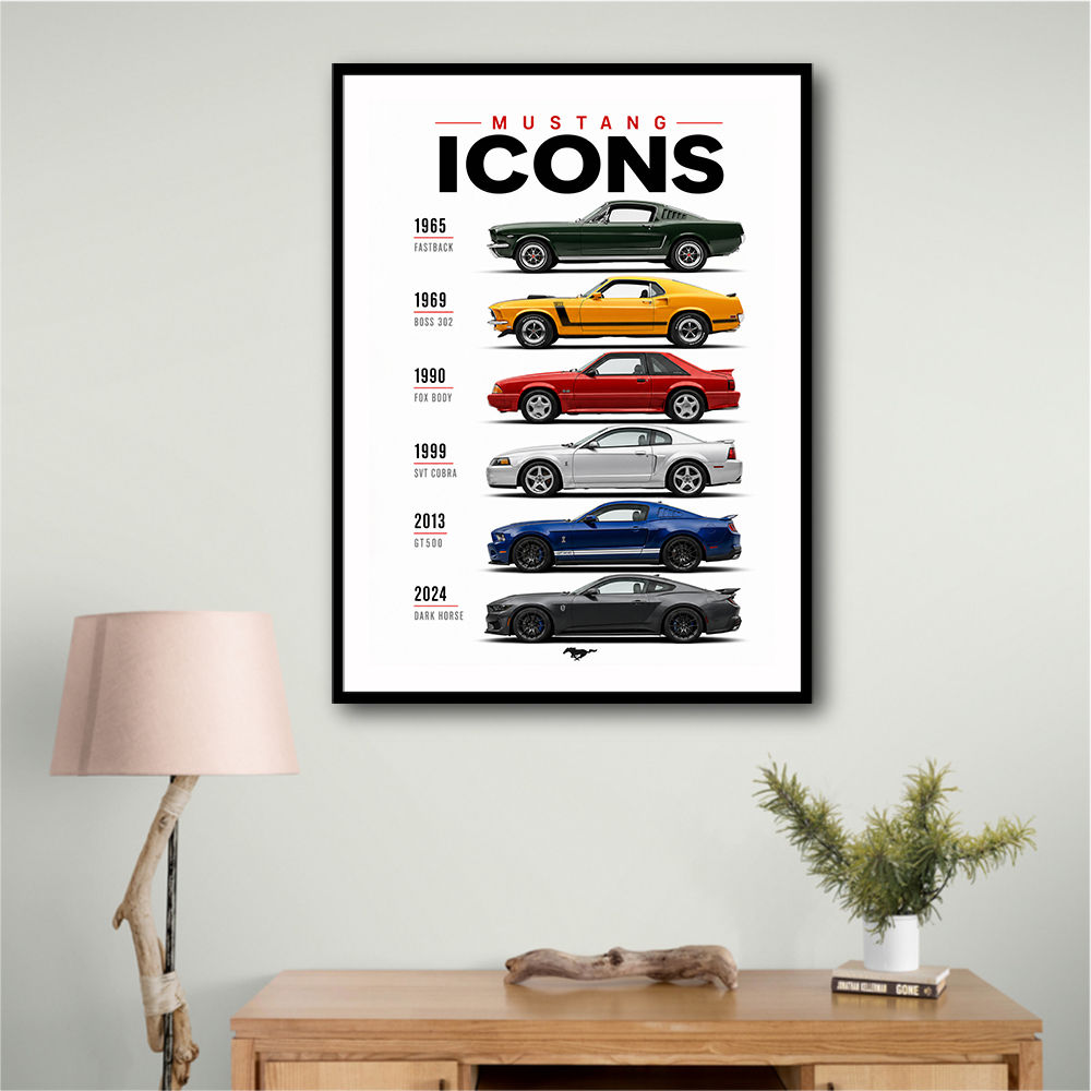 Mustang Icons Midnight Edition Performance Series