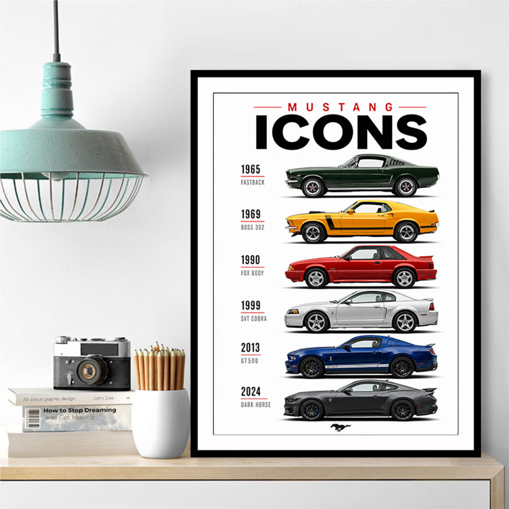 Mustang Icons Midnight Edition Performance Series