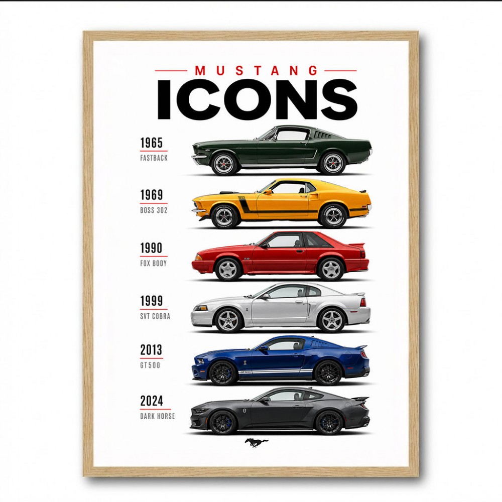 Mustang Icons Midnight Edition Performance Series