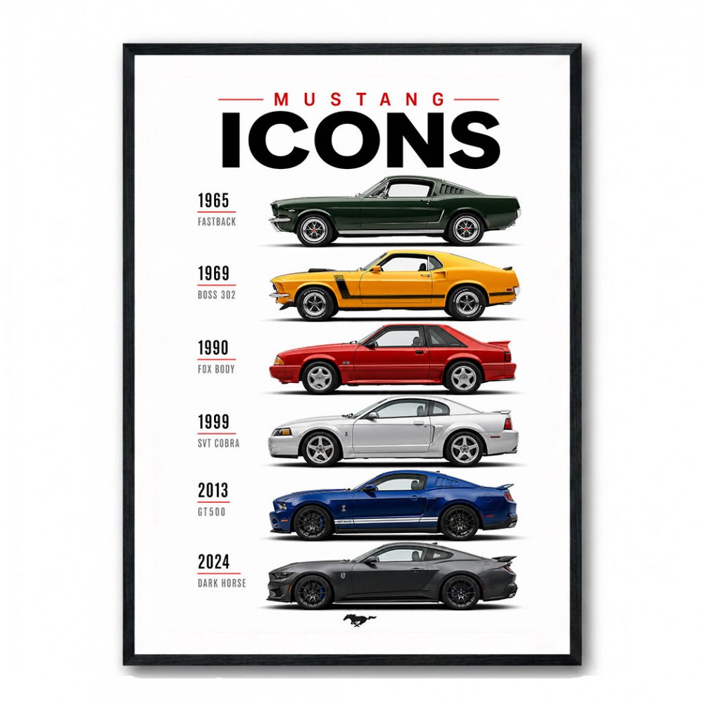 Mustang Icons Midnight Edition Performance Series