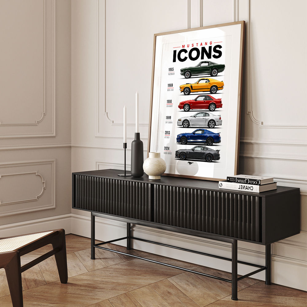 Mustang Icons Midnight Edition Performance Series