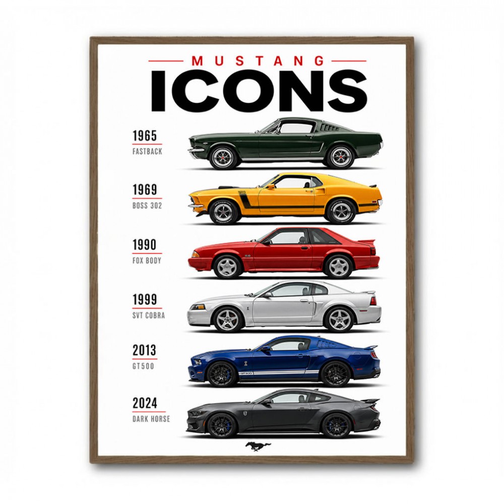 Mustang Icons Midnight Edition Performance Series