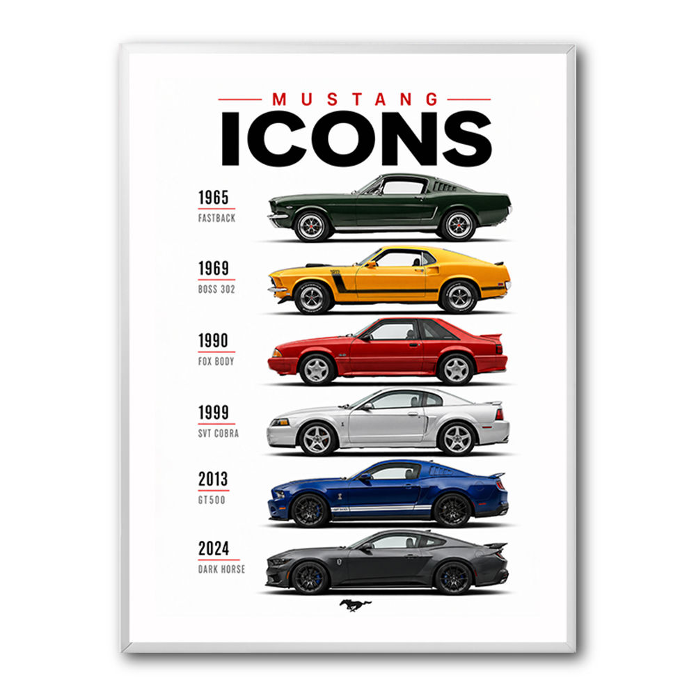 Mustang Icons Midnight Edition Performance Series