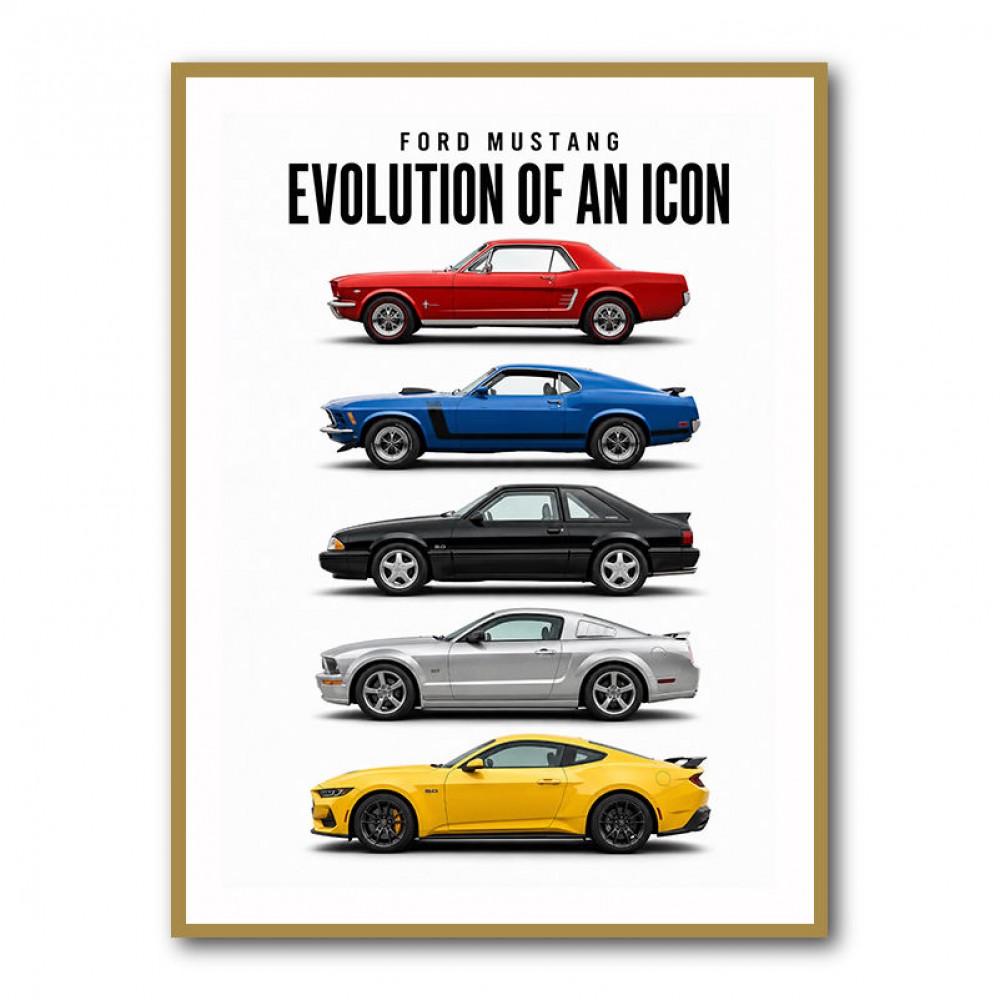 Mustang Legends Classic Generations Collection