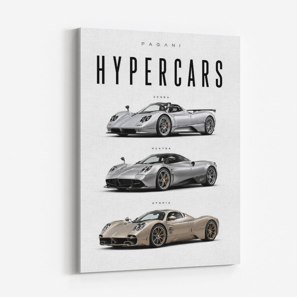 Pagani Evolution From Zonda To Utopia