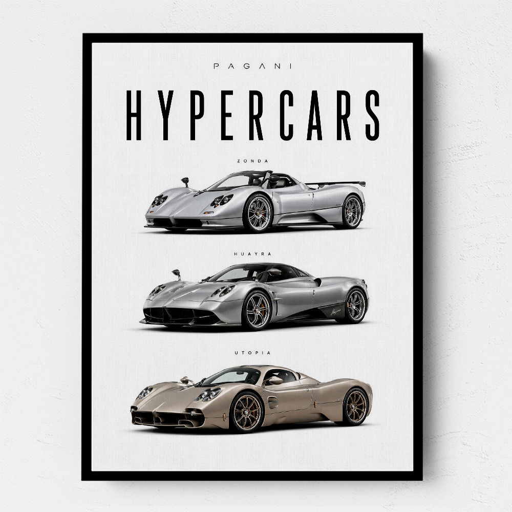 Pagani Evolution From Zonda To Utopia
