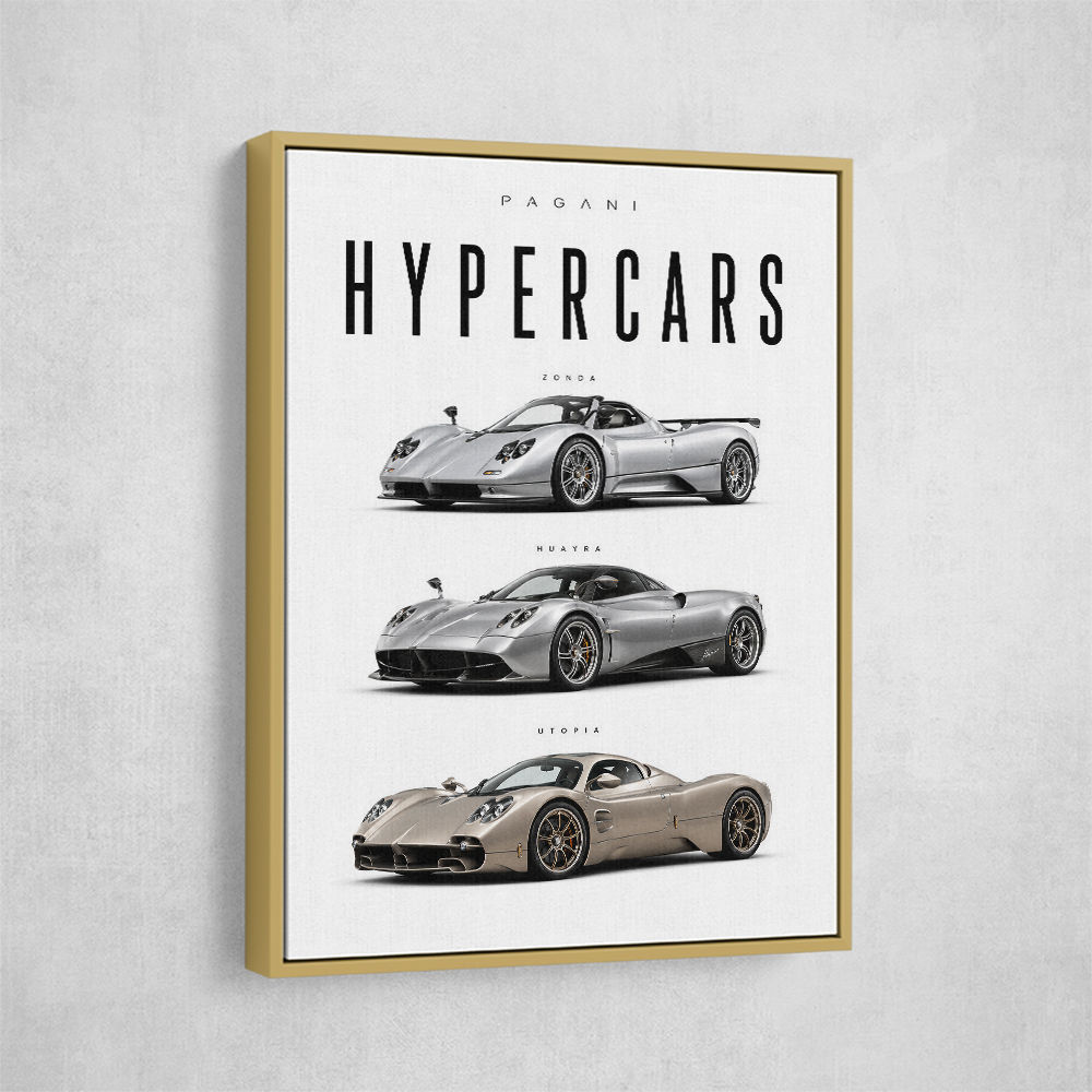 Pagani Evolution From Zonda To Utopia