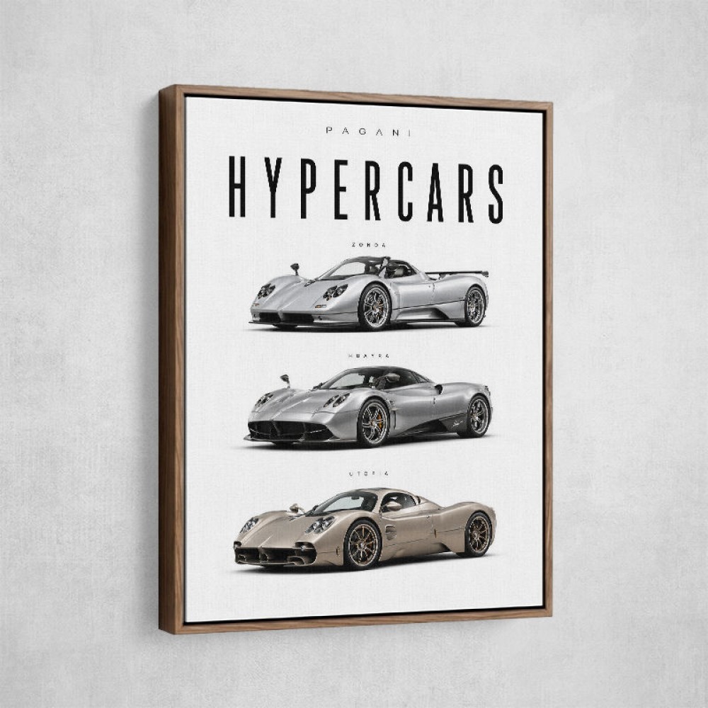 Pagani Evolution From Zonda To Utopia