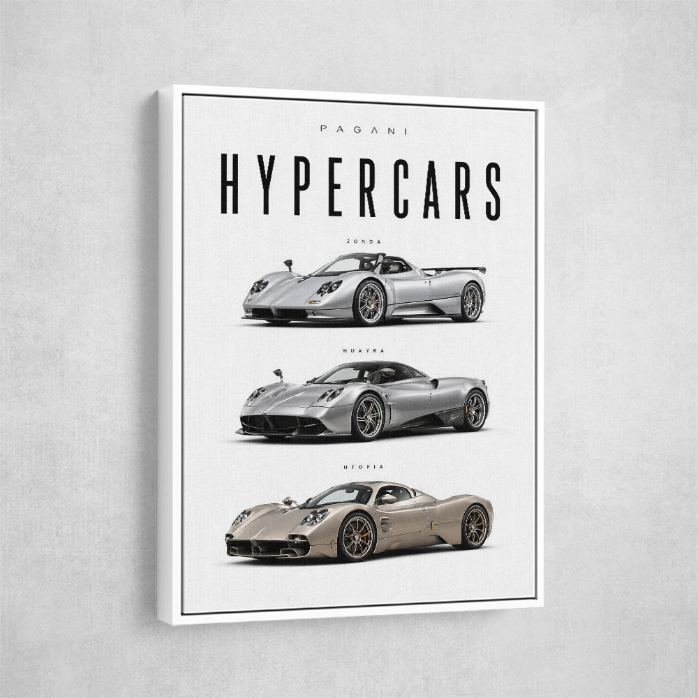 Pagani Evolution From Zonda To Utopia