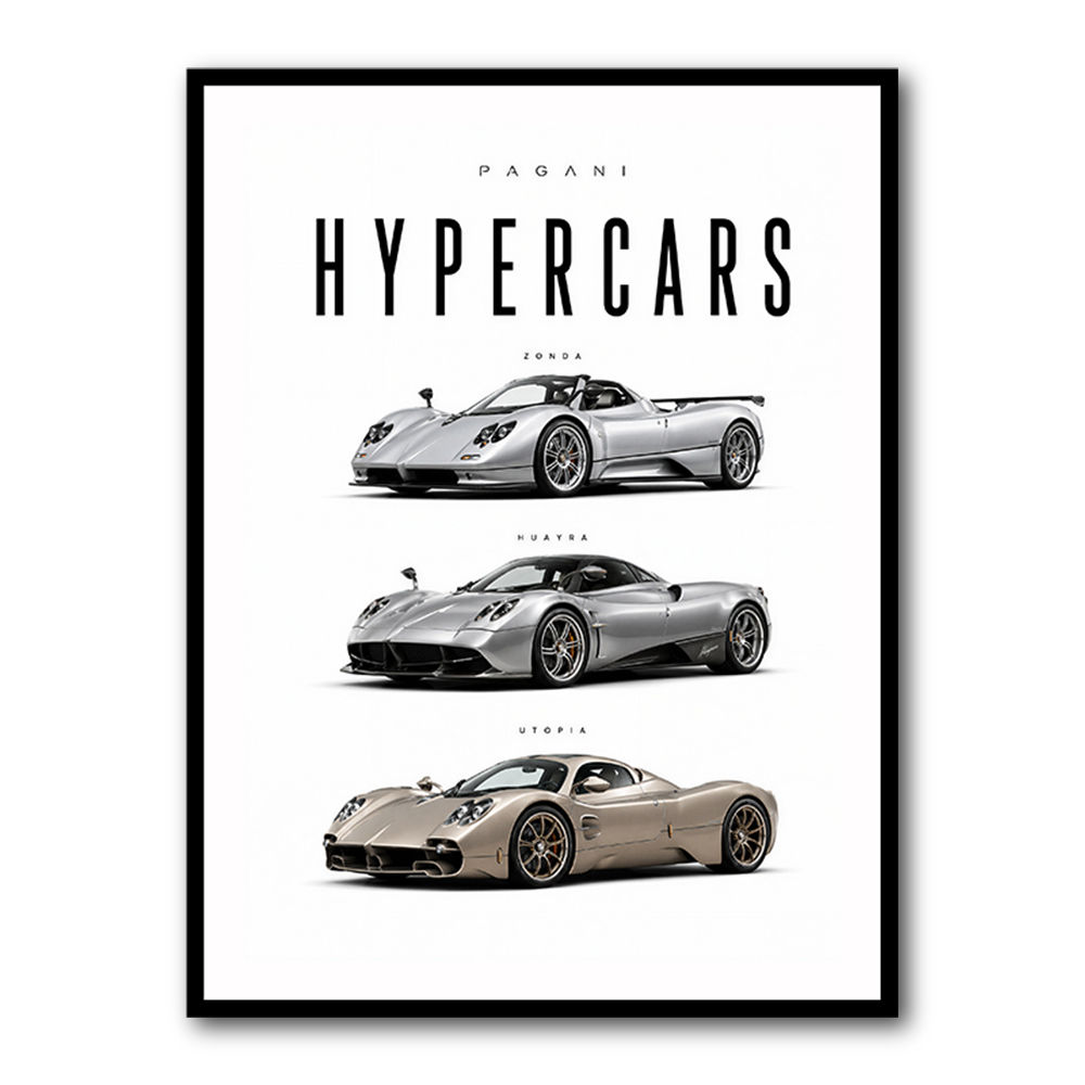Pagani Evolution From Zonda To Utopia