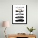 Porsche Sports Cars Evolution Iconic Wall Art