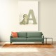 A For Alligator Nursery Wall Art