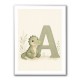 A For Alligator Nursery Wall Art