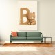 B For Bear Childrens Wall Art